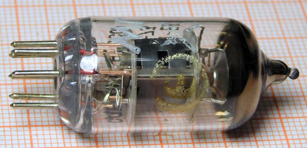 Lampa 6Ż1P-EW TESTOWANA - NIEUŻYWANA (EF95, 6J1 chińska)- cena 4 sztuk