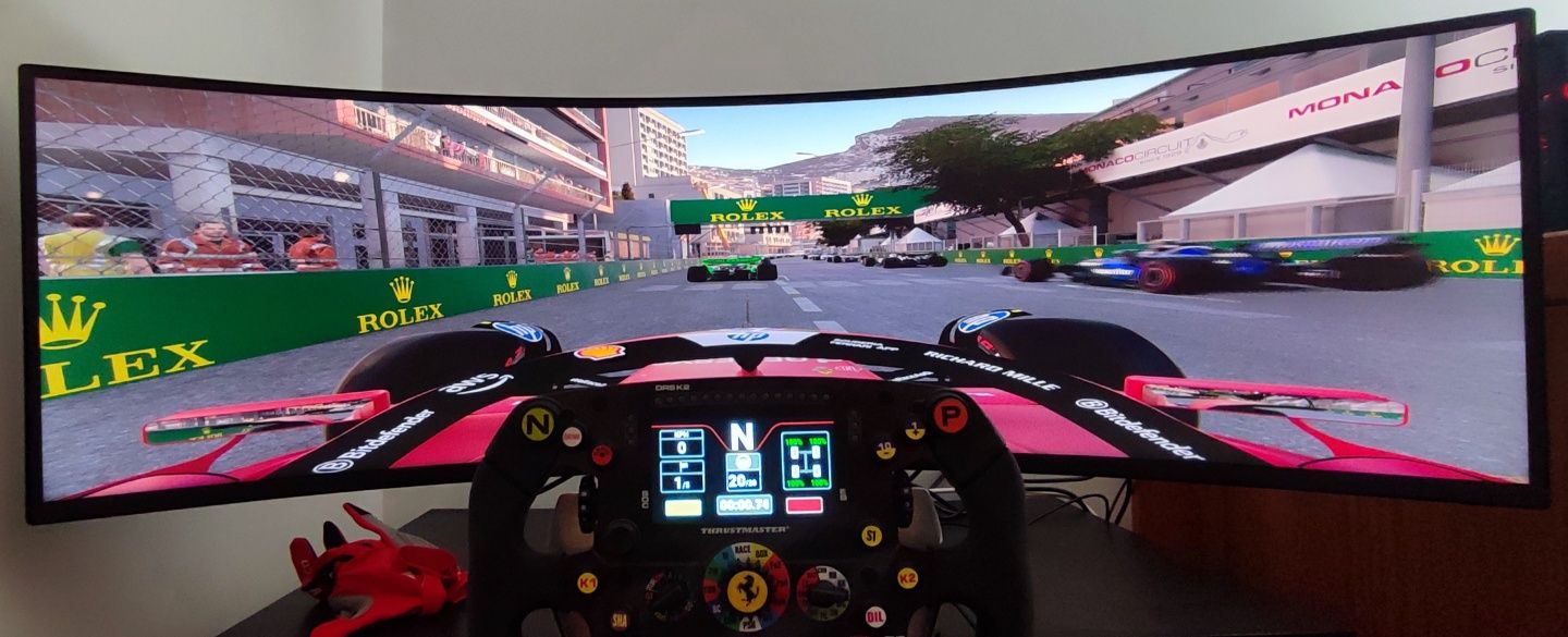 base + volante thrustmaster simrace