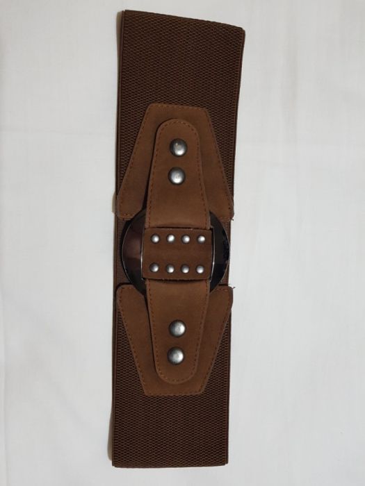 Cinto em camurça e elastano