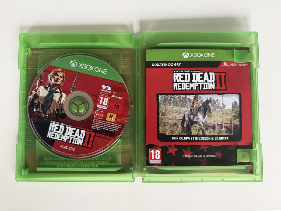 Red Dead Redemption 2 gra RDR2 Xbox One Series X plakat