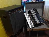 Akordeon Hohner ELECTRONIUM TK + Wzmacniacz Hohner EA-150 komplet