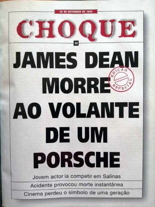 "CHOQUE" Factos que abalaram o mundo