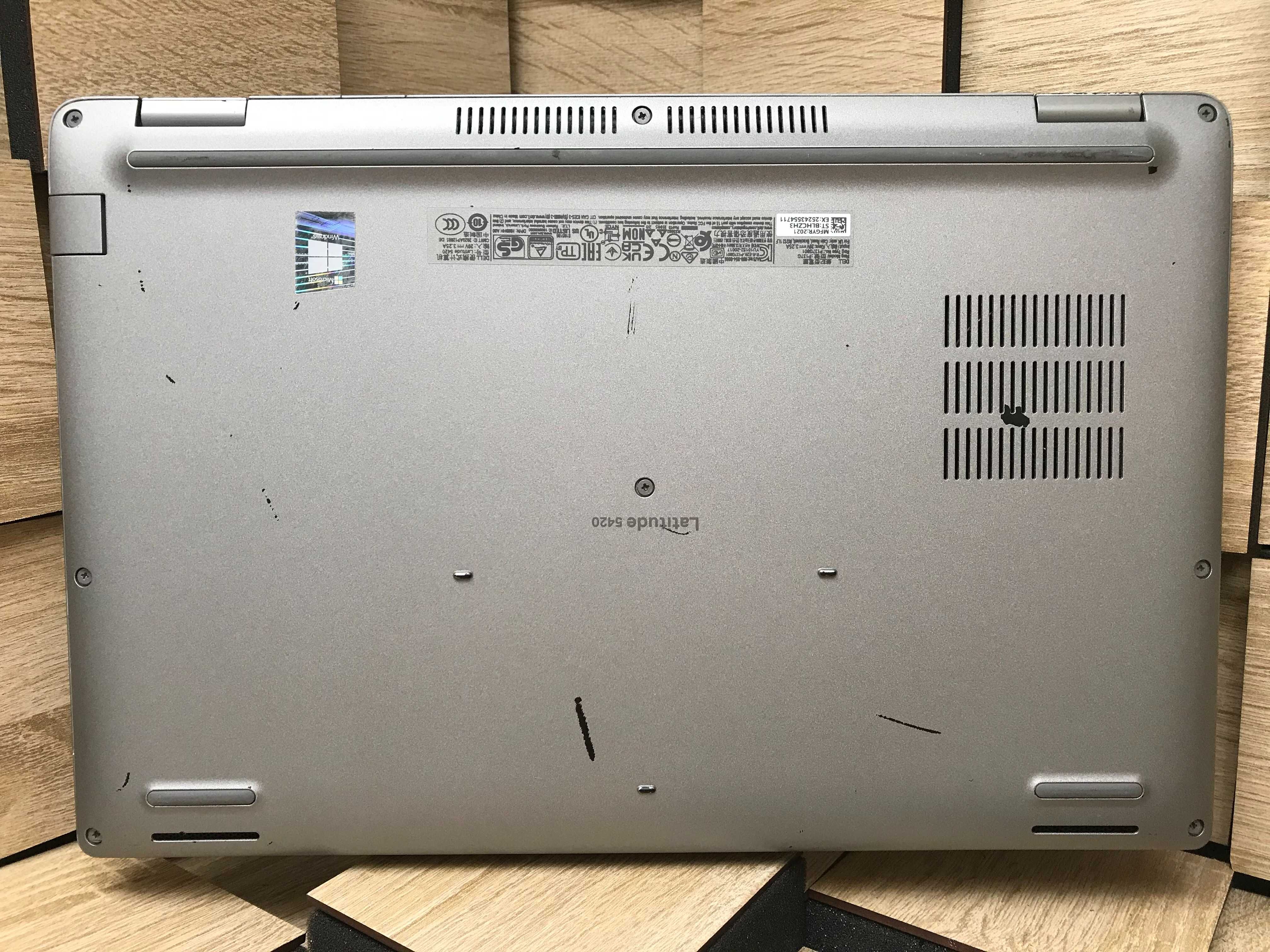 №4487 Ноутбук Dell Latitude 5420 14" FHD IPS/i5-1135G7/RAM8Gb/SSD256