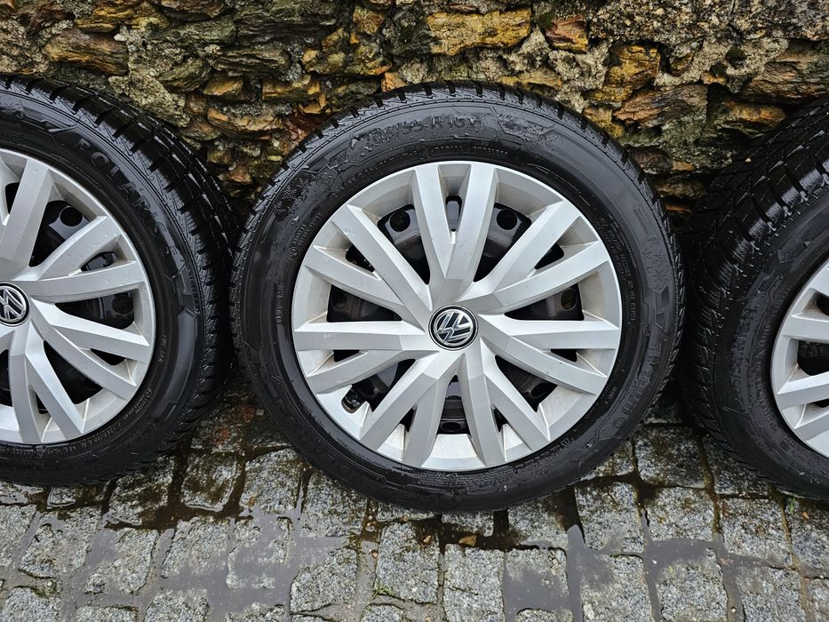 Jantes 16 5×112 Audi Volkswagen VW Seat Skoda Mercedes com pneus 205/5