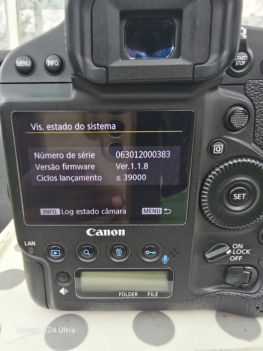 Canon EOS 1DX MK 2 IMPECÁVEL somente 39k Com garantia 1 ano+ Cf
