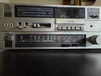 Magnetofon deck stereo i tuner stereo JVC