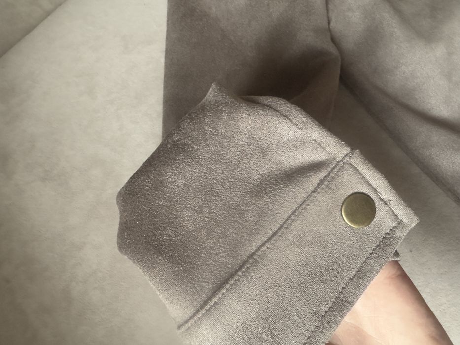 Піджак з штучної замші