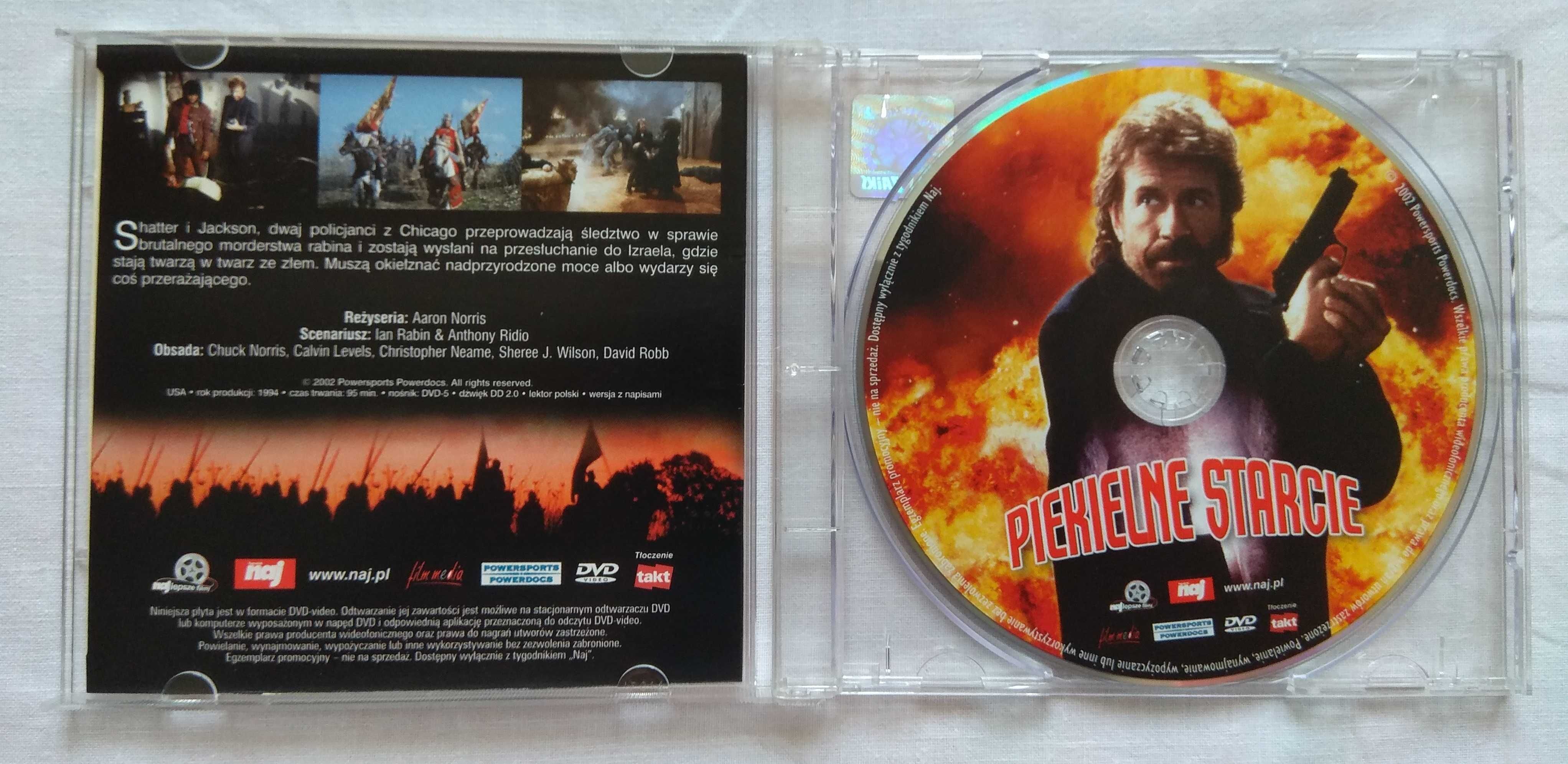 Film DVD - Piekielne starcie (Chuck Norris) - (1994r.)