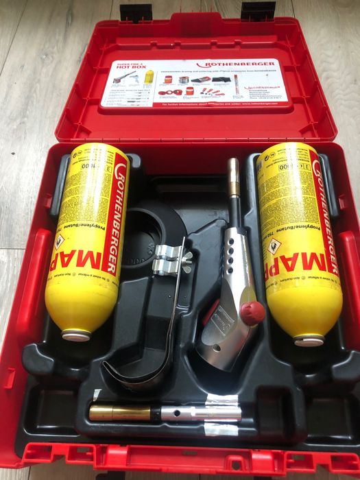 Rothenberger Super Fire 3 Hot Box инструмент для пайки меди