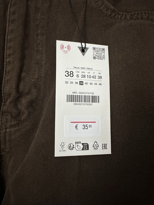 ZARA джинсы 38 размер