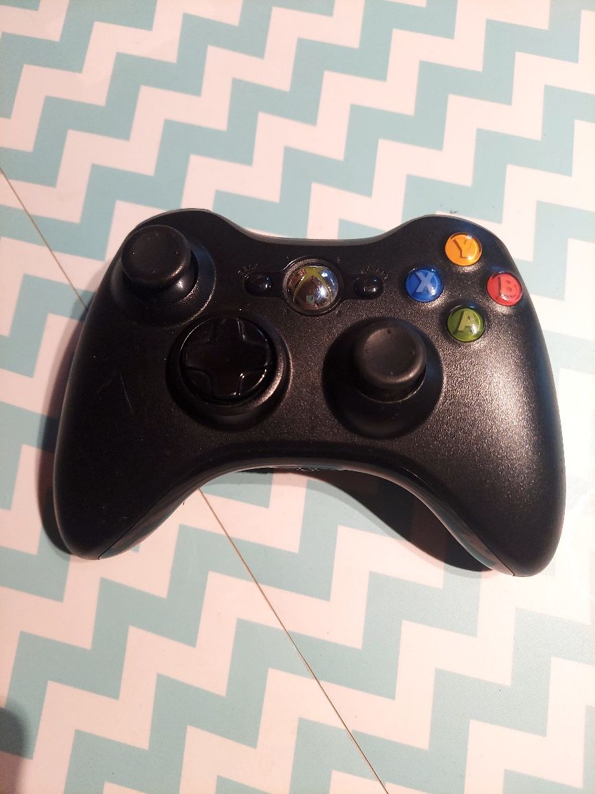 Pad xbox 360 czarny oryginal Microsoft