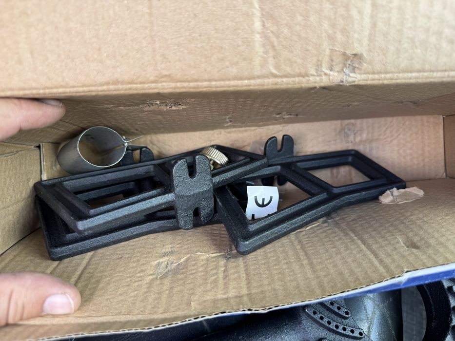 Газова чавунна горелка таганок 5,5кВт конфорка для кемпінгу ресторана