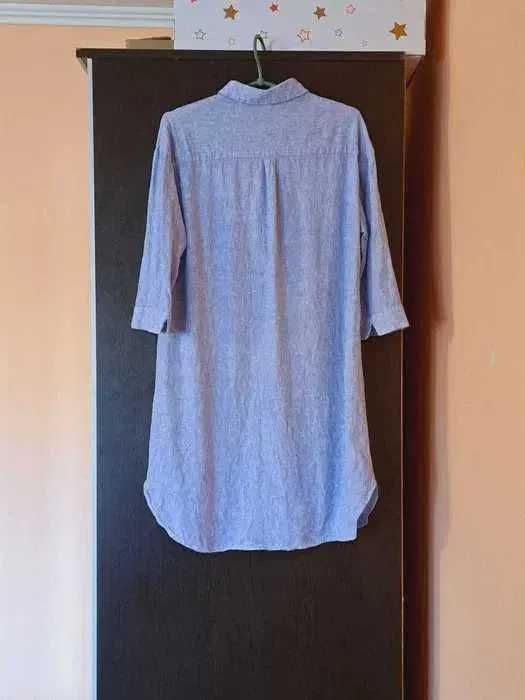 Рубашка, туника, платье Oliver Bonas, лен, размер S.