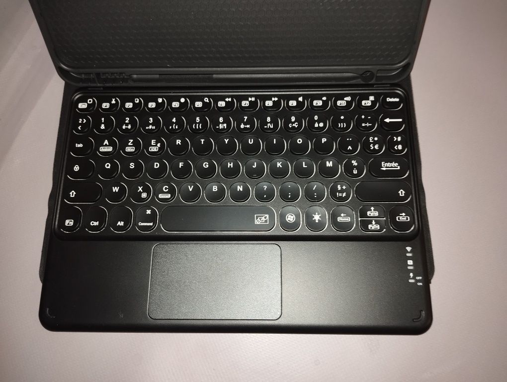 Чохол-клавіатура Ivso для ipad pro 12.9 чорний з магнітною сенсорною к