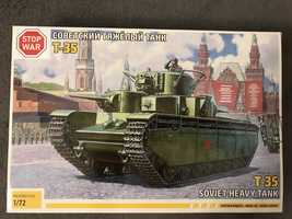 Model do sklejania czołg T-35 Zbezda 5061