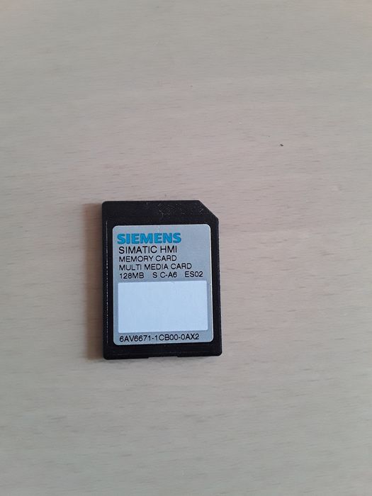 Siemens simatic HMI, karta pamięci 128MB, 6AV6671-1CB00-0AX2