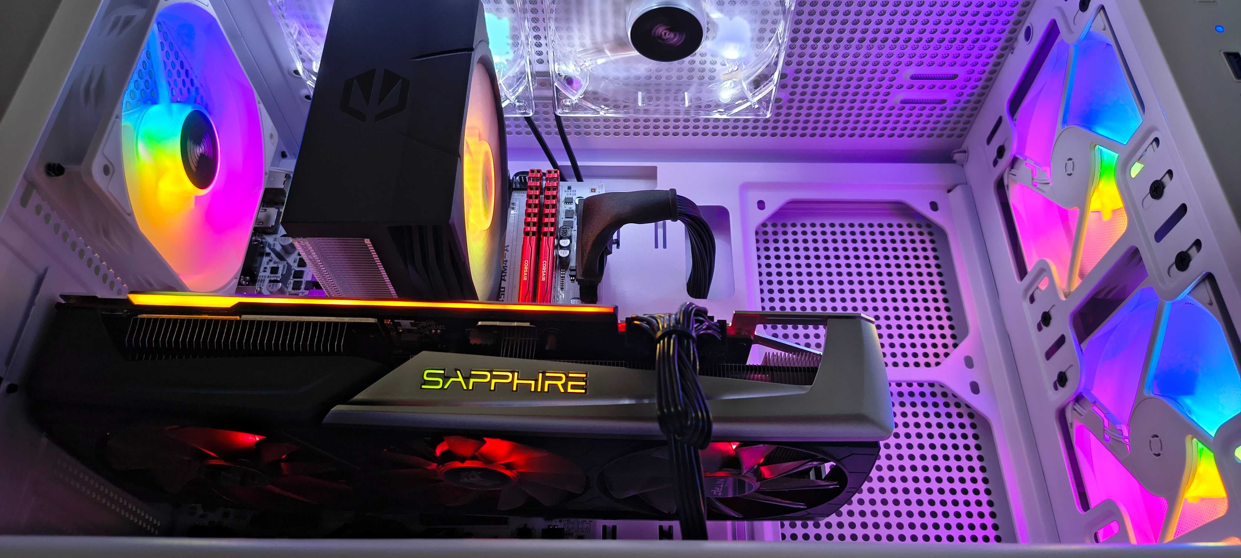 Komputer Gamingowy RX 5700 XT 8GB/Ryzen 5 3600/SSD M.2/W10/AM4