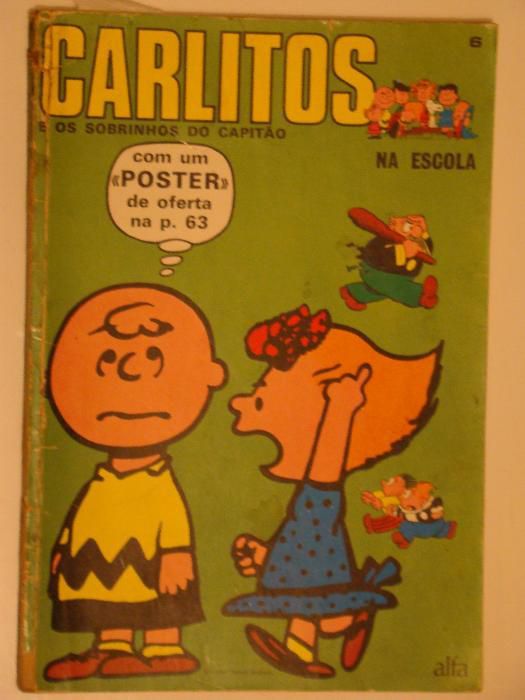 Carlitos e os Sobrinhos do Capitão (Charlie Brown + katzenjammerkids)