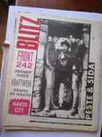 jornal blitz vintage Peste Sida