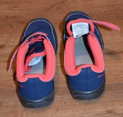 34 Buty turystyczne dla dzieci Quechua MH100 niskie, rozmiar 34