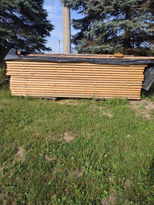 łaty dachowe jodłowe 50mm x 50 mm transport kontrlaty