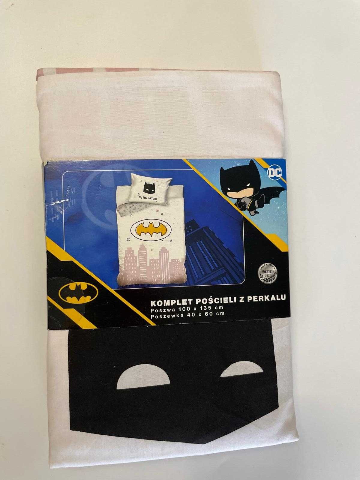 Nowa pościel dla dzieci Batman 135x100cm dziecięca 100% bawełna cotton