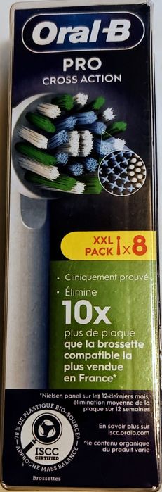 Końcówki Oral-B do szczoteczki elektrycznej PRO CrossAction 7szt. EB50