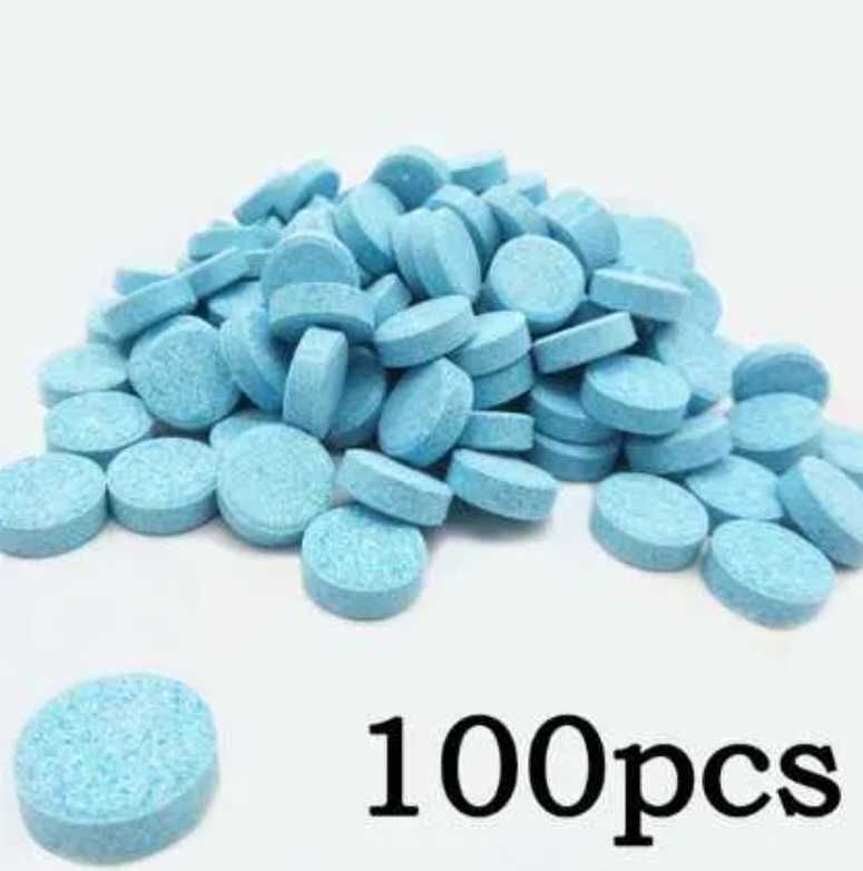 100sztuk tabletki kapsułki musujące płynu do spryskiwaczy do szyb 500l