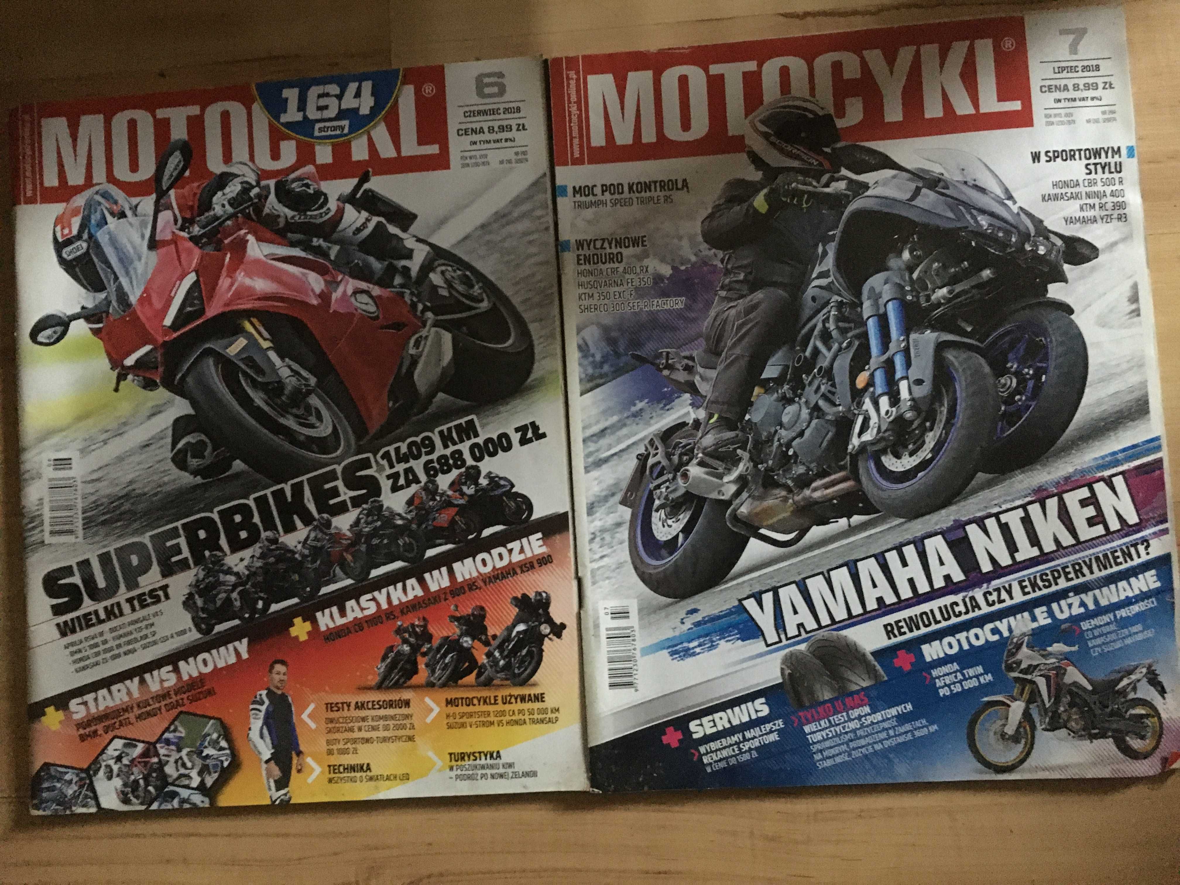 Motocykl czasopismo 2018