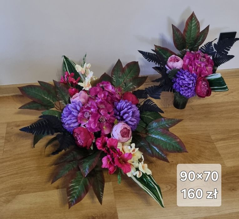 Stroiki nagrobne – trwałe, ręcznie robione dekoracje