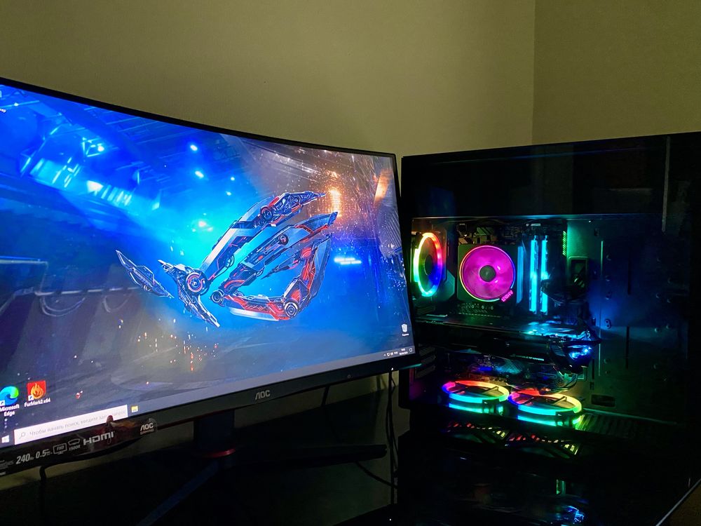 Pc gaming completo 240hz