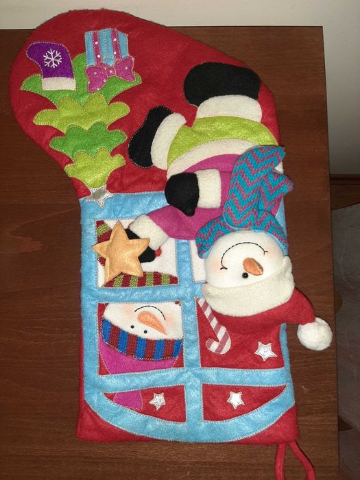 Skarpeta świąteczna na prezenty