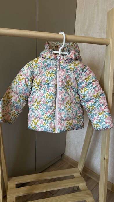 Куртка для дівчинки на флісі HM, TU  (хододна осінь/тепла зима)