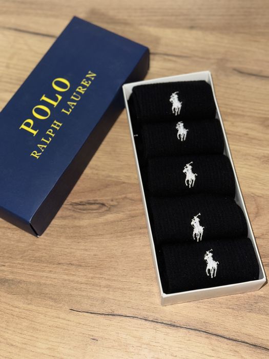 Набір шкарпеток Polo 5 пар преміум якості в подарунковій упаковці