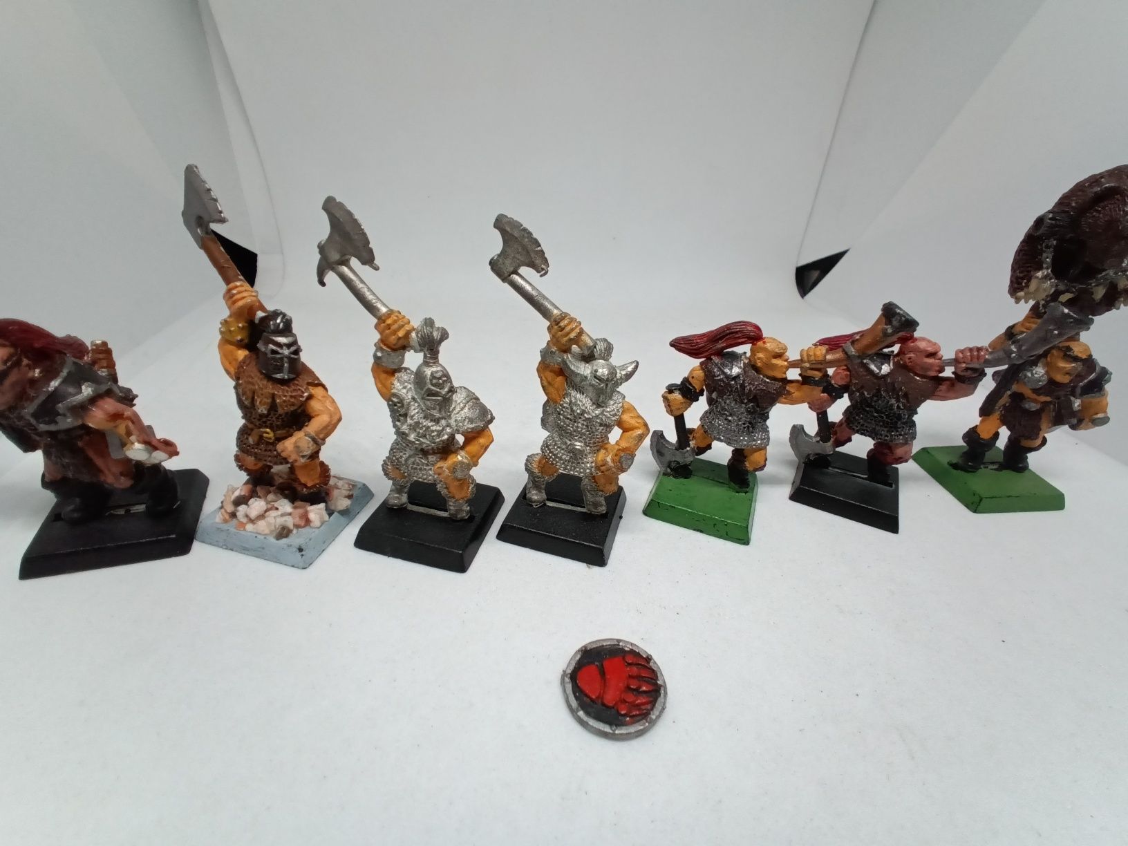 7x Bearman of Urslo Dogs of War Warhammer FB The Old World