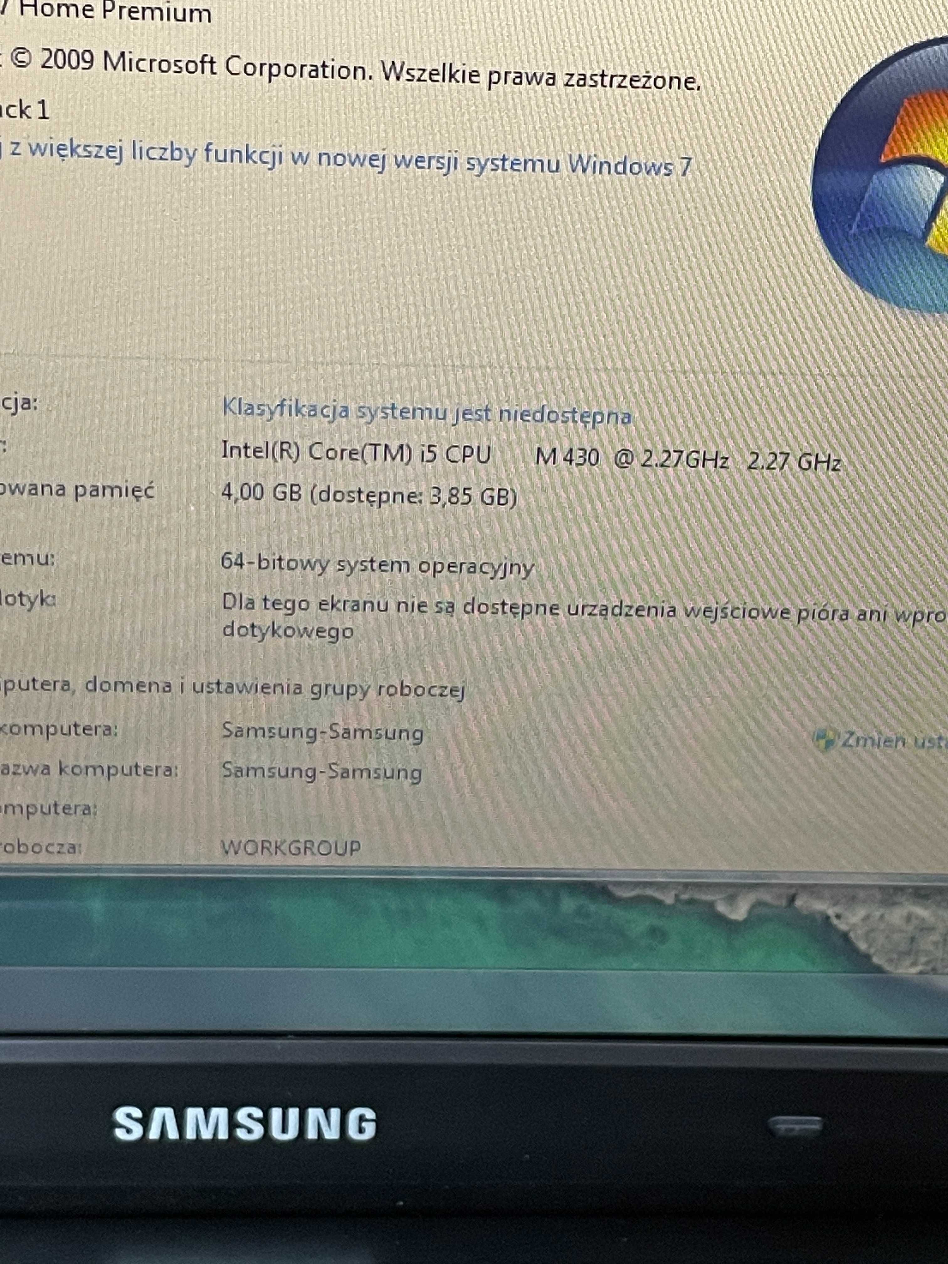 Laptop Samsung R540 i5 Ati Radeon Win 7