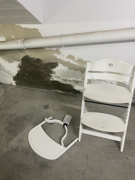 Cadeira de Refeição KINDERKRAFT branca (49x43x73 cm - até 35 kg)