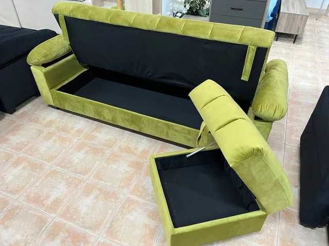 Sofá cama com arrumação - envío gratis