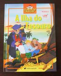 A ilha do tesouro da clássicos juvenis (COMO NOVO)