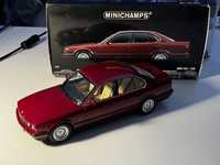 1:18 MINICHAMPS BMW 535i (E34) Limousine / Calypsorot czerwony