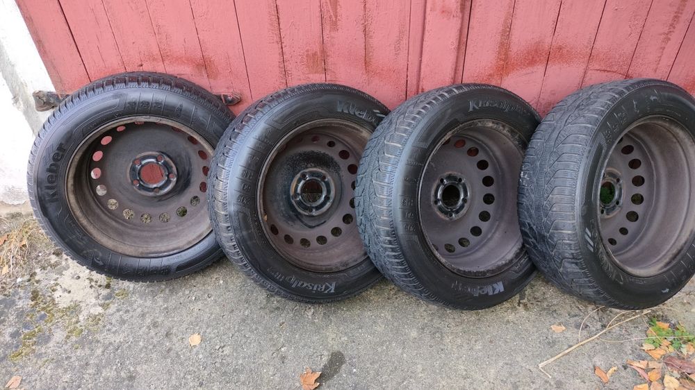 Koła stalowe 5X114.3 Renault Megane, Scenic 205/60/16 z oponam