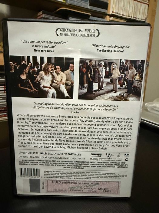 Woody Allen – Small Time Crooks (Vigaristas de bairro)