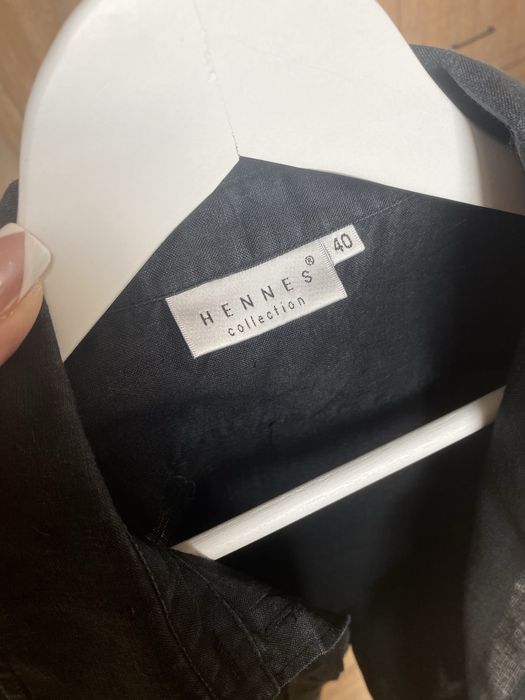Hennes dla H&M bluzka koszula len 38/40
