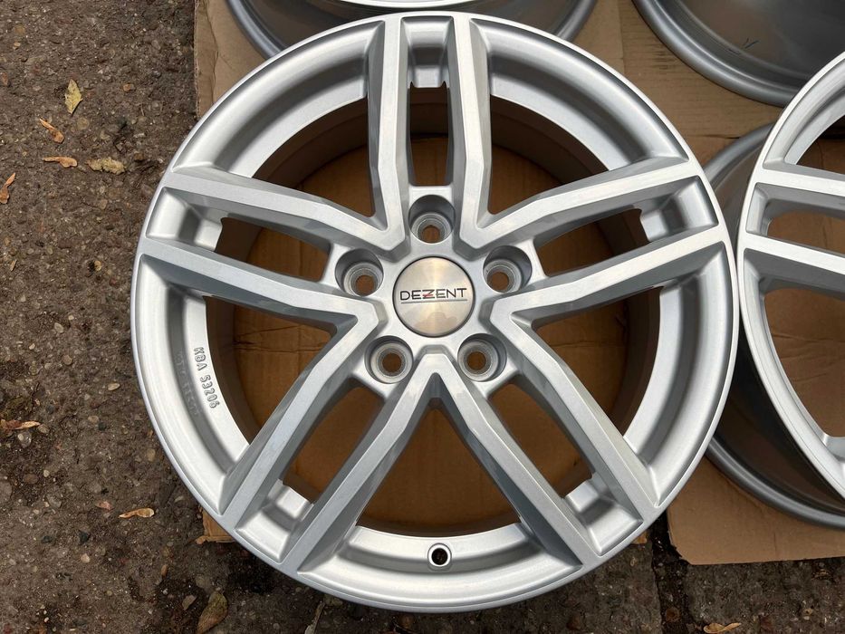 4 felgi DEZENT TR silver 16" roz 5x114,3 ET 40 AURIS COROLLA CEE'D i30