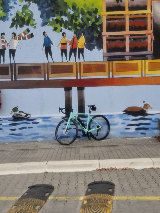 Bianchi sprint 105Di2 rama 53