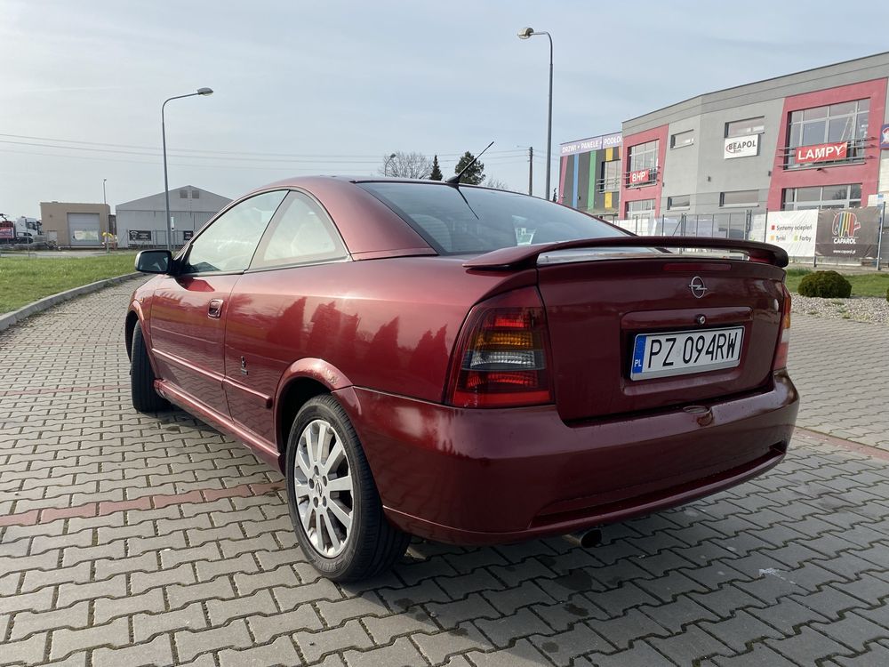 Opel astra g coupe bertone 1.8 lpg 125km