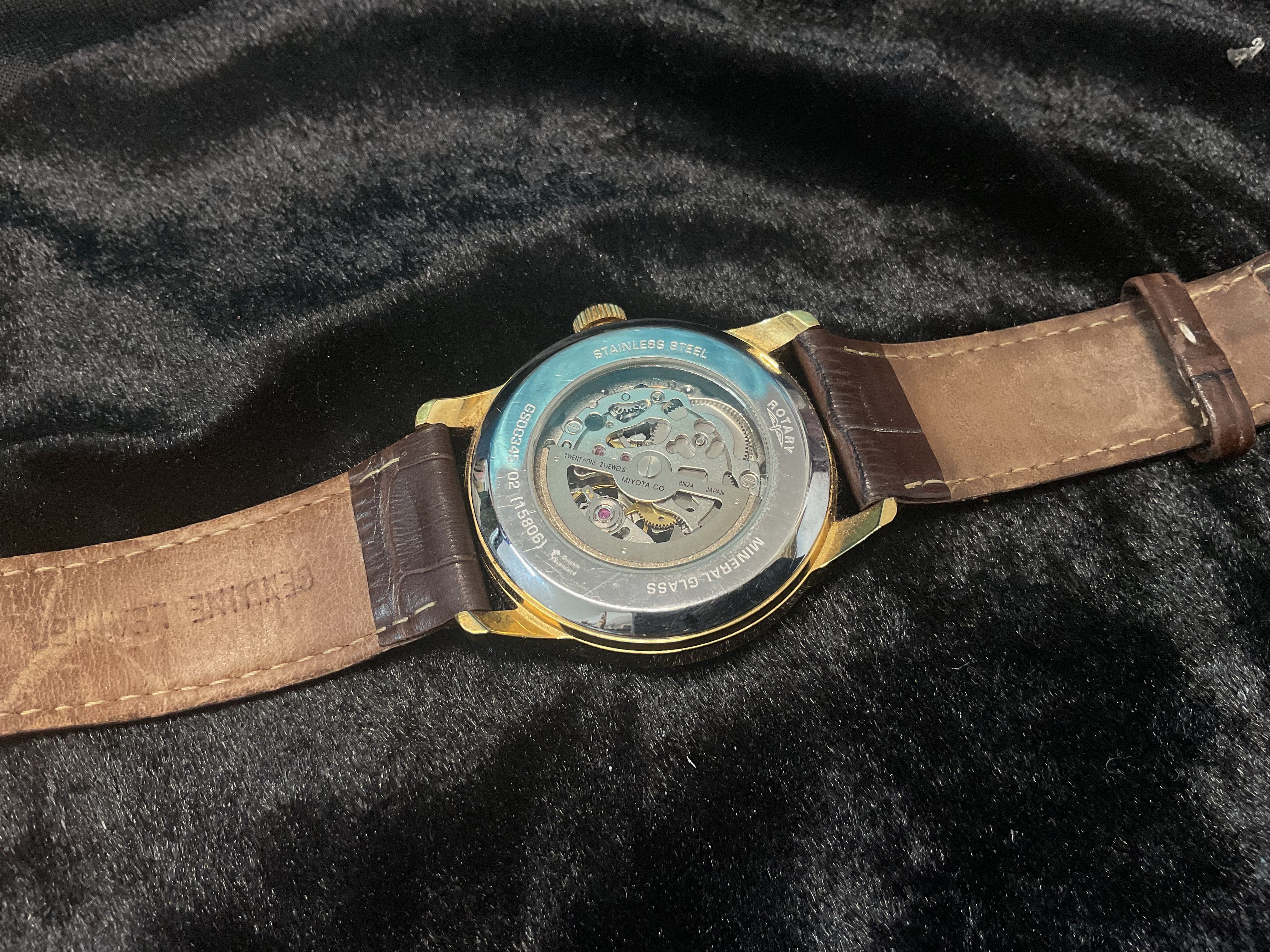 Relógio Rotary automatic top condição 40 mm