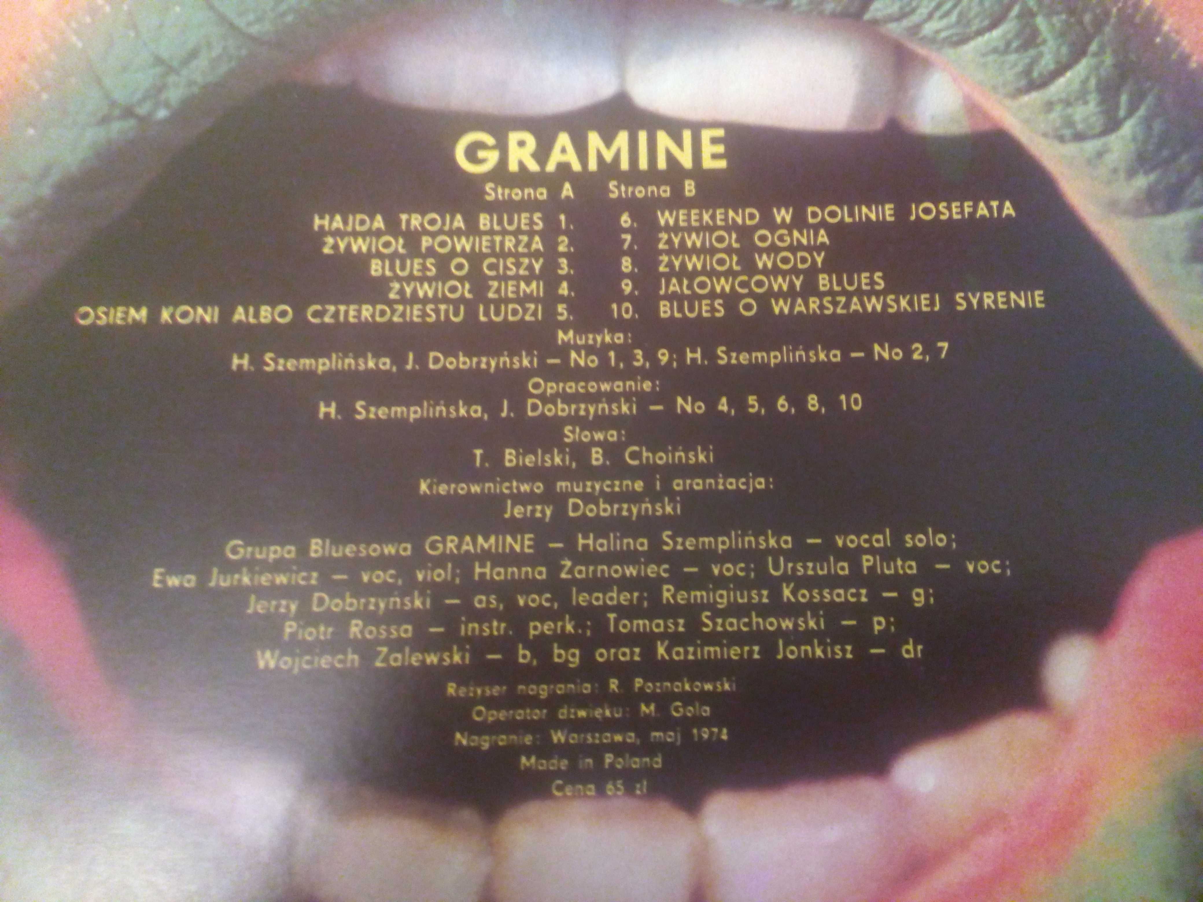 płyta winylowa Grupa Bluesowa Gramine