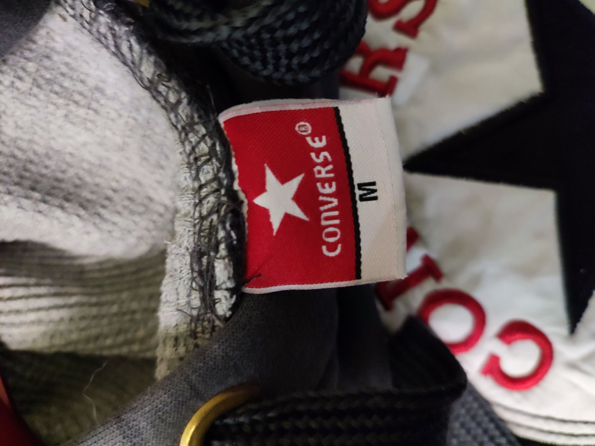 Толстовка мужская converse с капюшоном