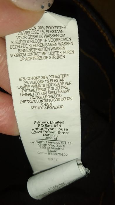 Стейчеві джинси скіні висока посадка Denim Co